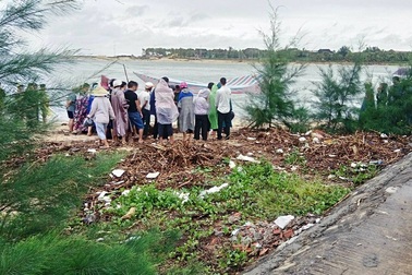 Phát hiện thi thể hạ sĩ công an tại bãi biển