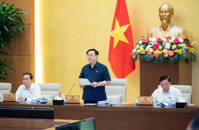 Chủ tịch QH Vương Đình Huệ khai mạc Phiên họp thứ 27