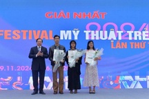 29 tác phẩm được trao giải Festival Mỹ thuật trẻ lần thứ 7