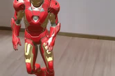 Mô hình 3D do ARLOOPA tạo ra và hiển thị ngoài không gian thực