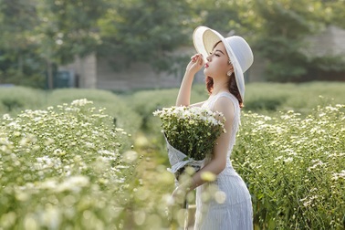 Nữ sinh Quảng Ninh khoe vóc dáng chuẩn với chiều cao tựa người mẫu