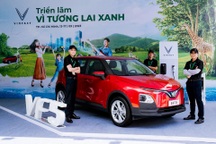 VinFast mang xe điện thông minh đến triển lãm Green Growth Show 2023