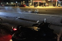 Đuổi theo 3km chặn xe container gây tai nạn chết người