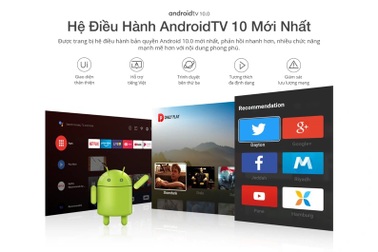 SUC7550 - TV thông minh dùng hệ điều hành Android 10