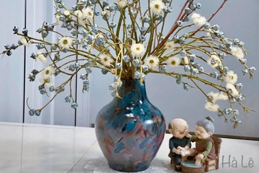 Trào lưu cắm hoa lạ, chơi cành trĩu quả của người Hà Nội