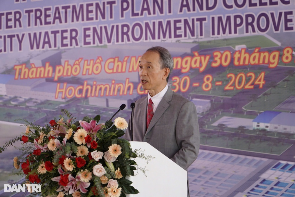 Khánh thành nhà máy xử lý nước thải lớn nhất TPHCM - 1 Khánh thành nhà máy xử lý nước thải lớn nhất TPHCM - 1