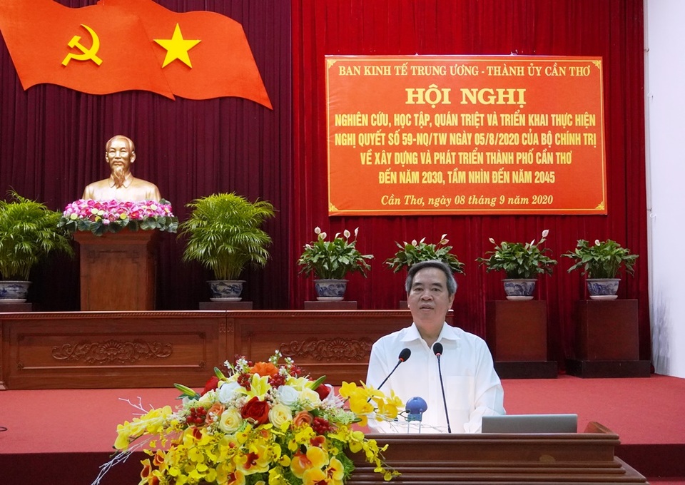 Trưởng Ban kinh tế Trung ương: Cần Thơ phải có sức hút, sức lan tỏa - 3 Trưởng Ban kinh tế Trung ương: Cần Thơ phải có sức hút, sức lan tỏa - 3