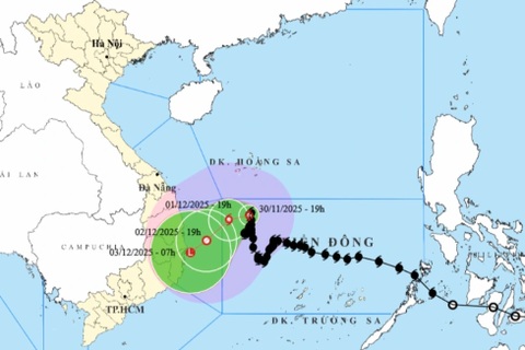 Bão Koto ít dịch chuyển, vùng núi Bắc Bộ khả năng có băng giá