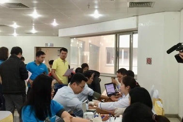 Eximbank tổ chức ngày hội hiến máu 2018