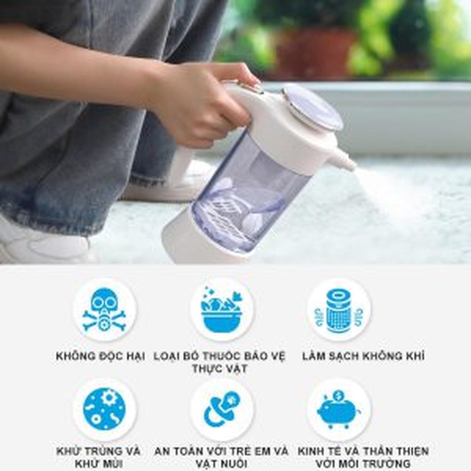 Bình điện phân phun sương diệt khuẩn Ultty – Giải pháp lý tưởng để vượt qua mùa dịch - 2 Bình điện phân phun sương diệt khuẩn Ultty – Giải pháp lý tưởng để vượt qua mùa dịch - 2