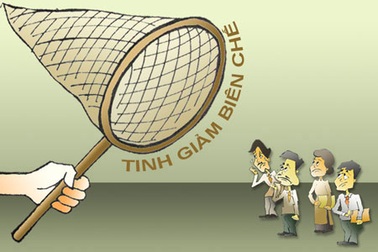 Giảm biên chế: "Trống đánh xuôi, kèn thổi ngược"