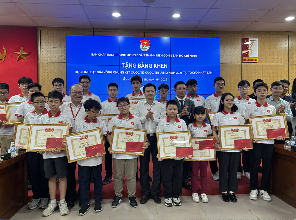 Sẽ đề xuất để thí sinh đạt giải toán học châu Á được xét tuyển tài năng - 1 Sẽ đề xuất để thí sinh đạt giải toán học châu Á được xét tuyển tài năng - 1