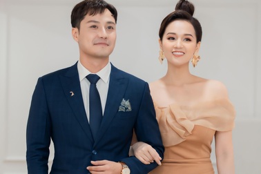 Lã Thanh Huyền quý phái “sánh đôi” cùng Thanh Sơn lịch lãm