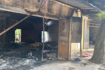 Cháy cửa hàng bán đồ điện ở Hải Phòng, đôi vợ chồng tử vong