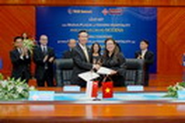 Mô hình khu khách sạn và căn hộ Modena xuất hiện tại Hà Nội