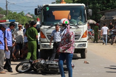 Tài xế xe ôm nghèo chết thương tâm vì tai nạn