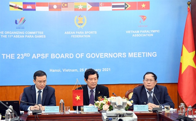 Việt Nam chính thức nhận quyền đăng cai ASEAN Para Games 11 - Ảnh 1. Việt Nam chính thức nhận quyền đăng cai ASEAN Para Games 11 - Ảnh 1.