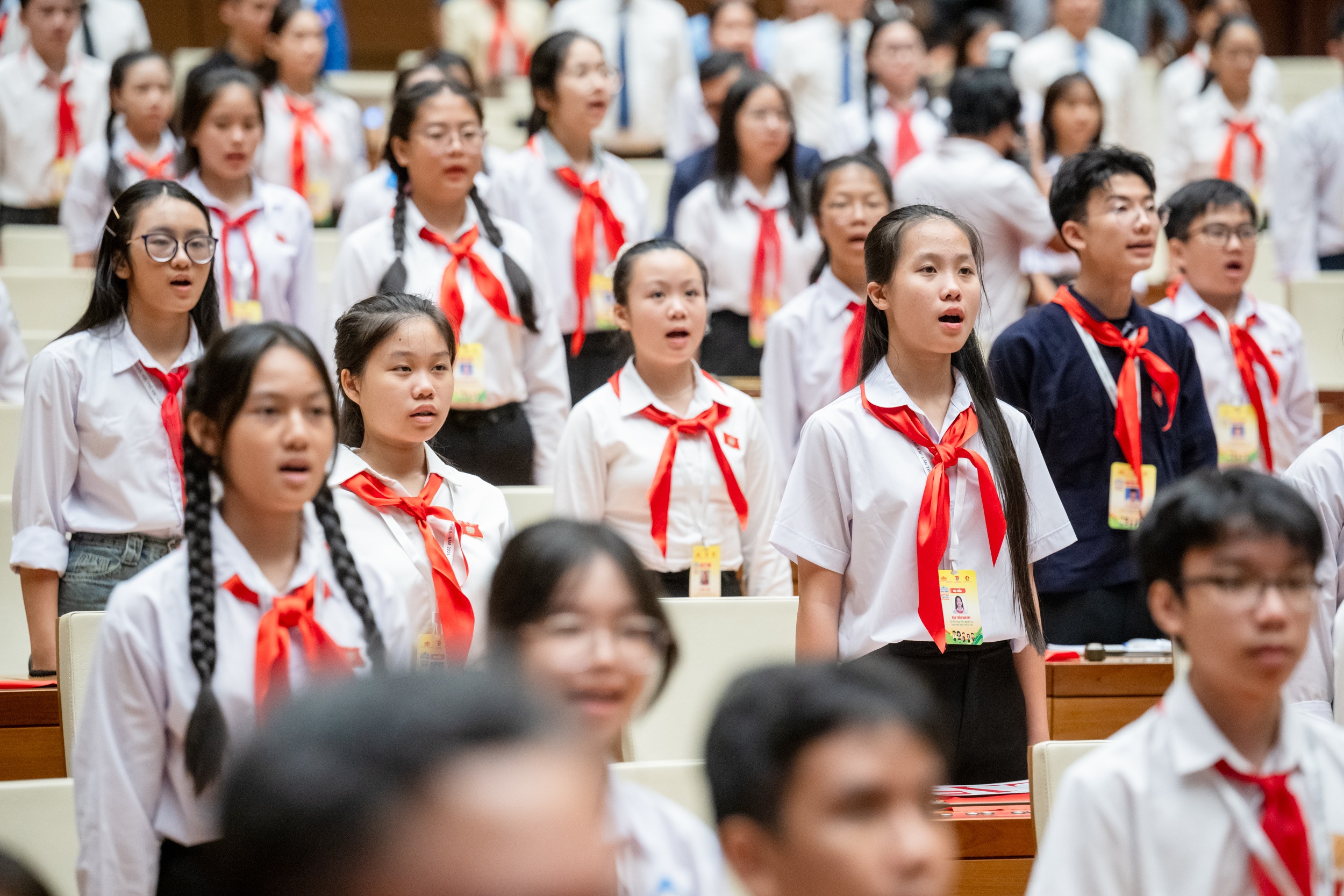 306 trẻ em hóa thân thành đại biểu Quốc hội, chất vấn về bạo lực học đường - 3