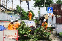 Ngành điện TPHCM đảm bảo an toàn điện trong mùa mưa bão