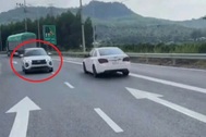 Nam tài xế bị phạt 35 triệu đồng vì lái ô tô đi ngược chiều cao tốc