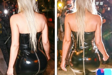 Cô Kim khoe vòng ba ngoại cỡ