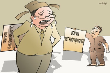 Những người dân “nghèo sang” và những ông quan “giàu hèn”