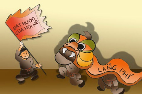 Chen lấn, xô đẩy mới thành...lễ hội?