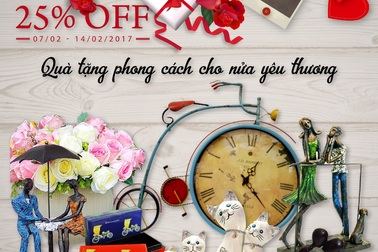 Bí quyết chọn quà độc và sang cho ngày Valentine 2017