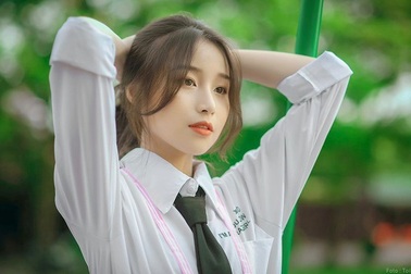 Nữ sinh Hưng Yên đa tài xinh không tì vết, thần tượng Châu Bùi