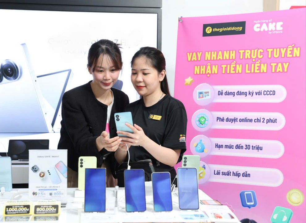 Cake by VPBank cho vay tiêu dùng tại hệ thống Thế Giới Di Động, Điện máy Xanh - 3 Cake by VPBank cho vay tiêu dùng tại hệ thống Thế Giới Di Động, Điện máy Xanh - 3
