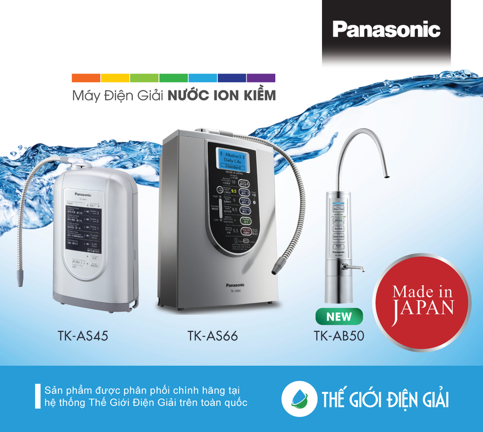 Mê mẩn máy lọc nước ion kiềm Panasonic mới thiết kế thời thượng độc đáo - 5 Mê mẩn máy lọc nước ion kiềm Panasonic mới thiết kế thời thượng độc đáo - 5