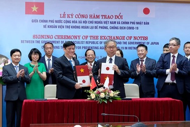 Nhật Bản viện trợ gần 500 tỷ đồng giúp Việt Nam chống dịch Covid-19