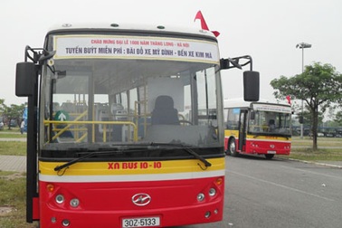 Xe buýt miễn phí… “ế” khách