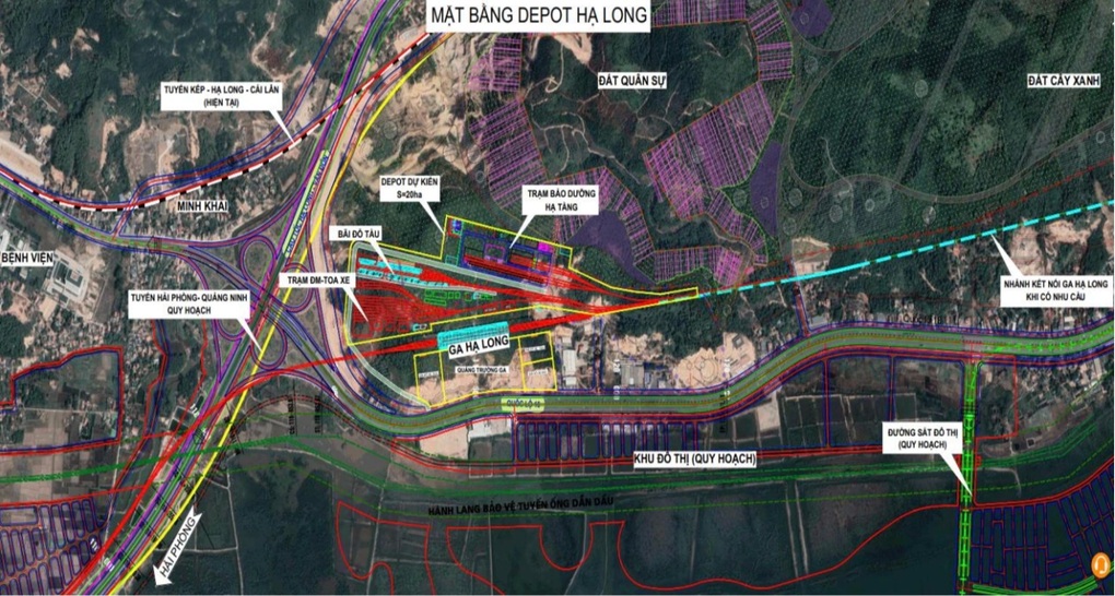 Hình hài tuyến đường sắt Hà Nội - Quảng Ninh trên 152.000 tỷ đồng - 3