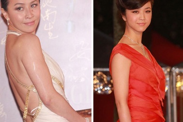 Sao khoe dáng trên thảm đỏ lễ trao giải điện ảnh Hồng Kông