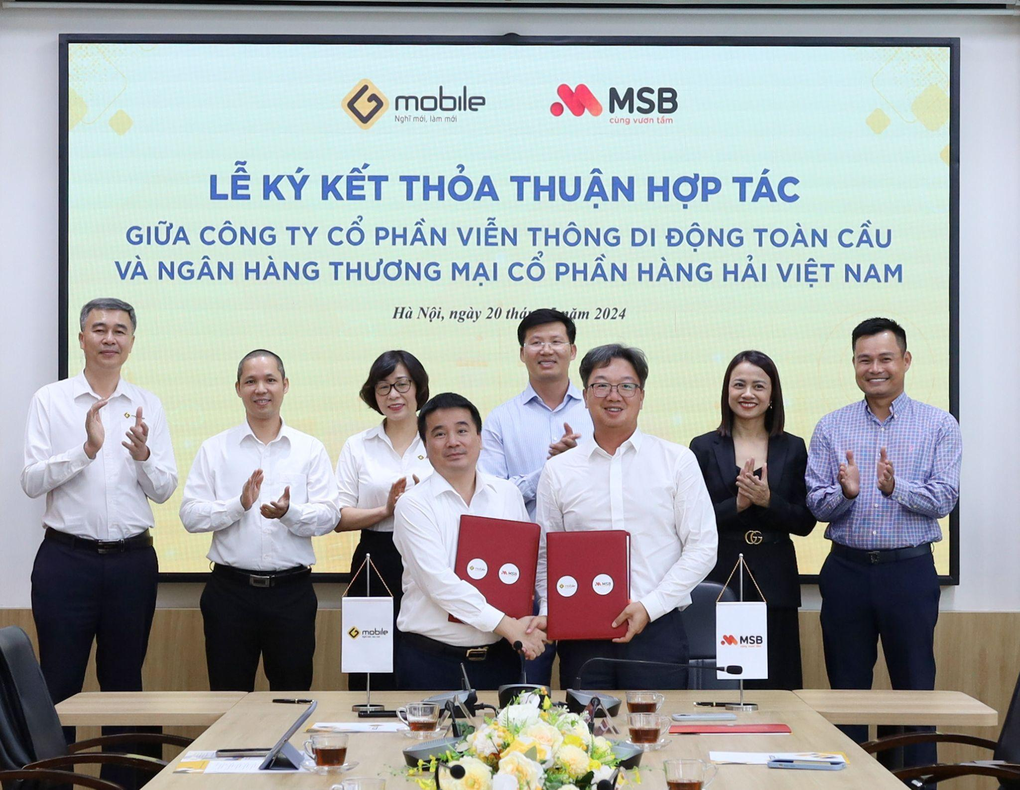 MSB và Gtel Mobile ký kết hợp tác toàn diện - 1 MSB và Gtel Mobile ký kết hợp tác toàn diện - 1