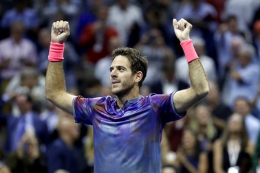 Đánh bại Federer, Del Potro vào bán kết gặp Nadal