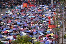 Ba Đình và nhiều khu vực ở Hà Nội mưa trong ngày hợp luyện diễu binh