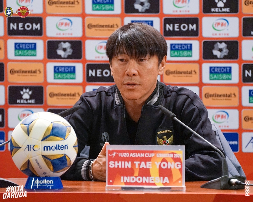 Thua trong trận gặp Iraq, HLV Shin Tae Yong chê cầu thủ U20 Indonesia - 2 Thua trong trận gặp Iraq, HLV Shin Tae Yong chê cầu thủ U20 Indonesia - 2