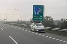 Đi ngược chiều trên cao tốc - Không còn là chuyện lạ