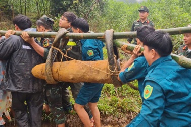 Xử lý an toàn quả bom MK81 nặng 113kg