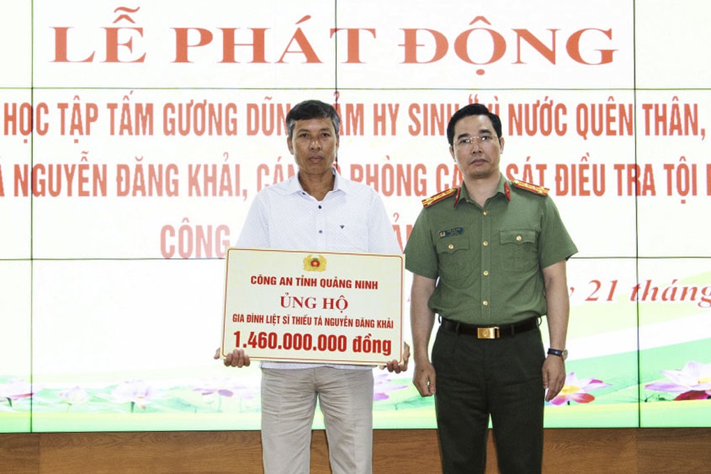 Hỗ trợ gia đình liệt sỹ Nguyễn Đăng Khải hơn 1,5 tỷ đồng - 1 Hỗ trợ gia đình liệt sỹ Nguyễn Đăng Khải hơn 1,5 tỷ đồng - 1