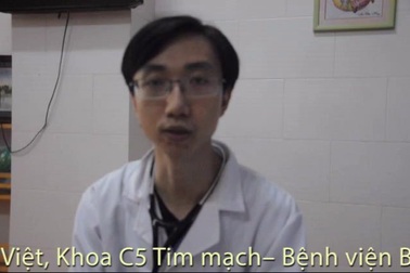 Bác sĩ Phạm Tuấn Việt cho biết về tình hình bệnh của cô bé An.