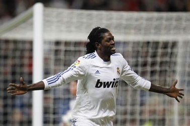 Adebayor muốn gắn bó lâu dài với Real Madrid