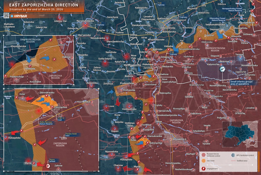 Chiến sự Ukraine 26/3: Gió đổi chiều ở Zaporizhia - 5