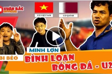 “Chết cười” với màn dự đoán tỉ số chung kết AFC của bố con Xuân Bắc