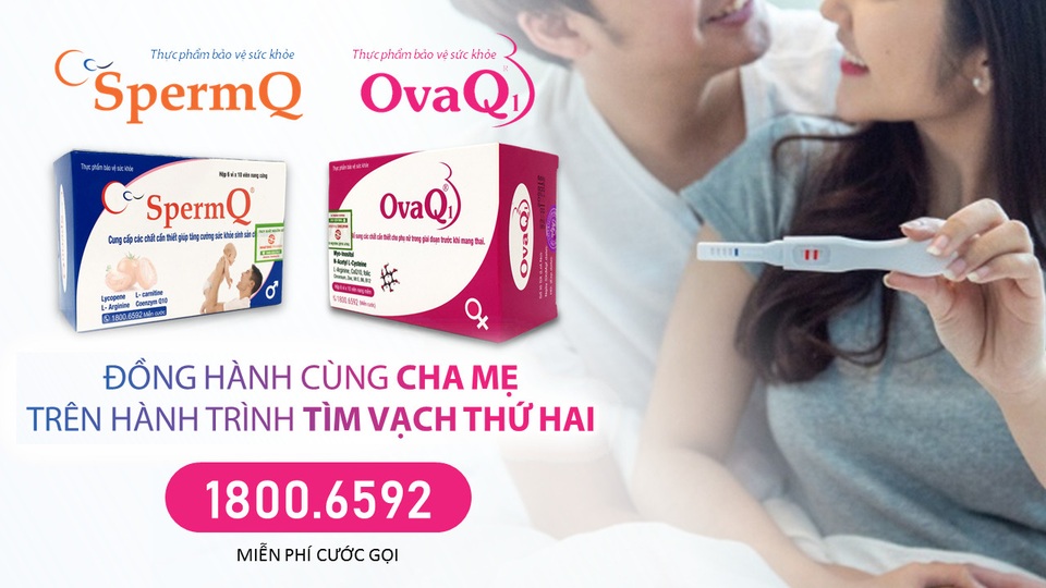 TPBVSK OvaQ1, SpermQ - 5 năm đồng hành cùng cha mẹ trên hành trình tìm vạch thứ hai - 4 TPBVSK OvaQ1, SpermQ - 5 năm đồng hành cùng cha mẹ trên hành trình tìm vạch thứ hai - 4