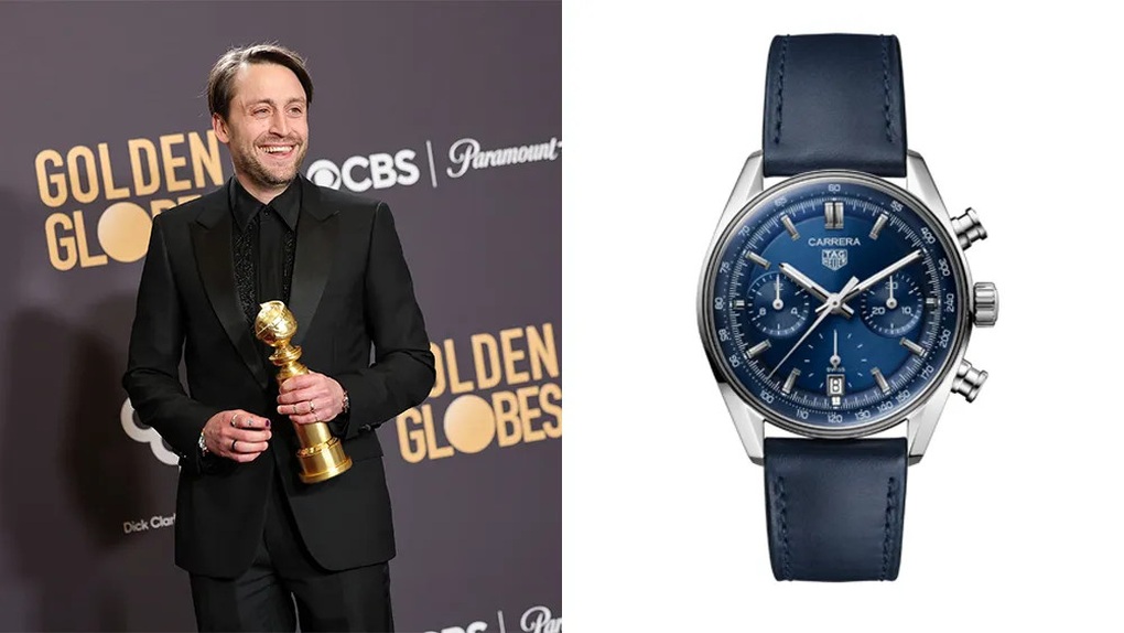 Timothée Chalamet đeo đồng hồ méo mó, giá 7 tỷ đồng đến Quả Cầu Vàng 2024 - 6