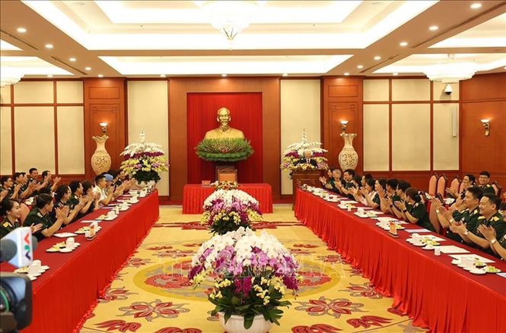 Tổng Bí thư: Tuổi trẻ toàn quân phát huy truyền thống QĐND Việt Nam - 3 Tổng Bí thư: Tuổi trẻ toàn quân phát huy truyền thống QĐND Việt Nam - 3