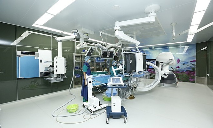 Phòng mổ Hybrid hiện đại nhất Việt Nam - Ảnh 1. Phòng mổ Hybrid hiện đại nhất Việt Nam - Ảnh 1.